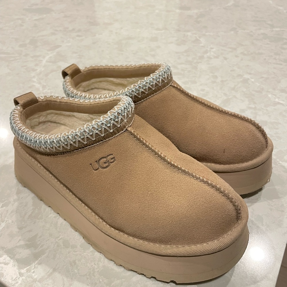 UGG Tan Slip-On Shoes